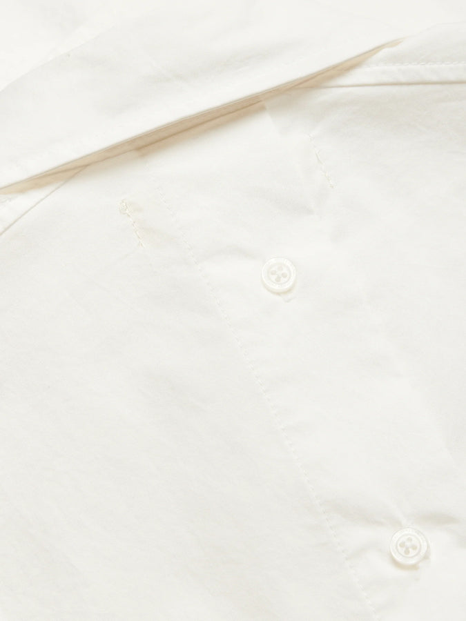 Woodbird Lei Long Sleeve Buttondown Shirt Fall 2026 | WHITE