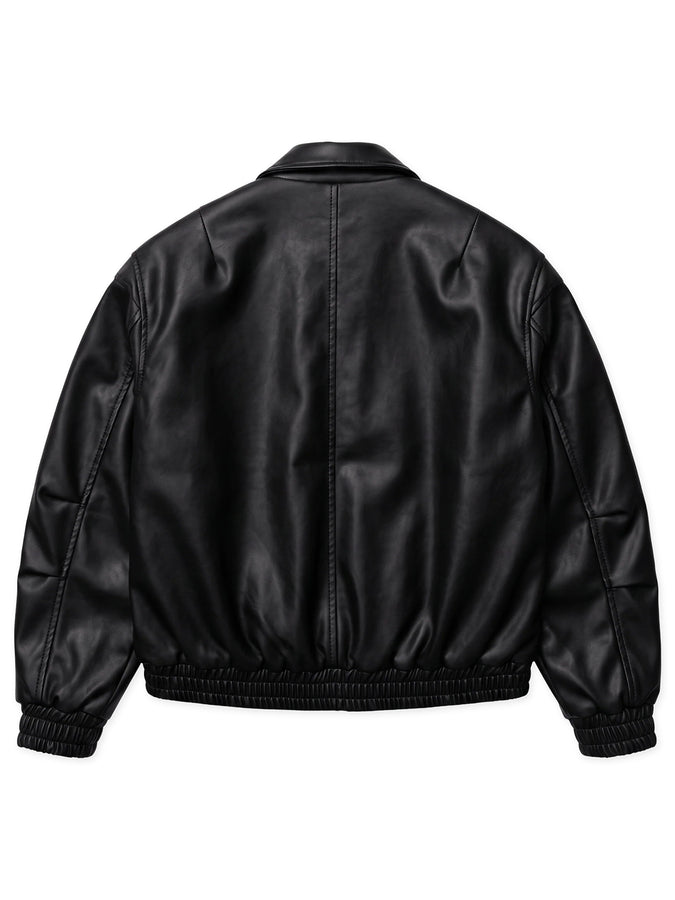 Woodbird Bue Washed Pu Jacket Fall 2026 | BLACK