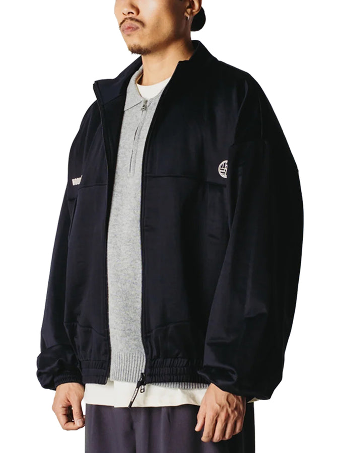 Woodbird Chang Solid Track Jacket Fall 2026 | BLACK