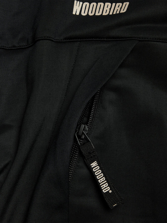 Woodbird Chang Solid Track Jacket Fall 2026 | BLACK