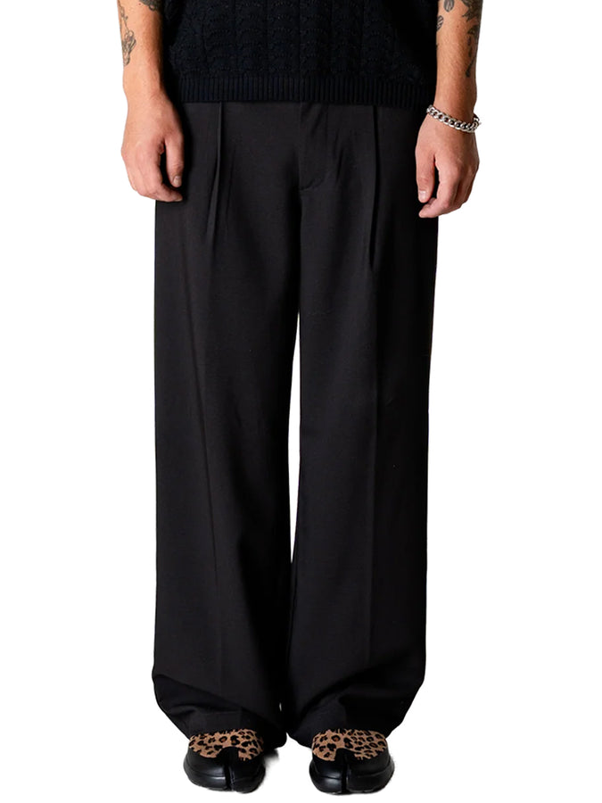 Woodbird Bin Guan Pants Fall 2026 | BLACK