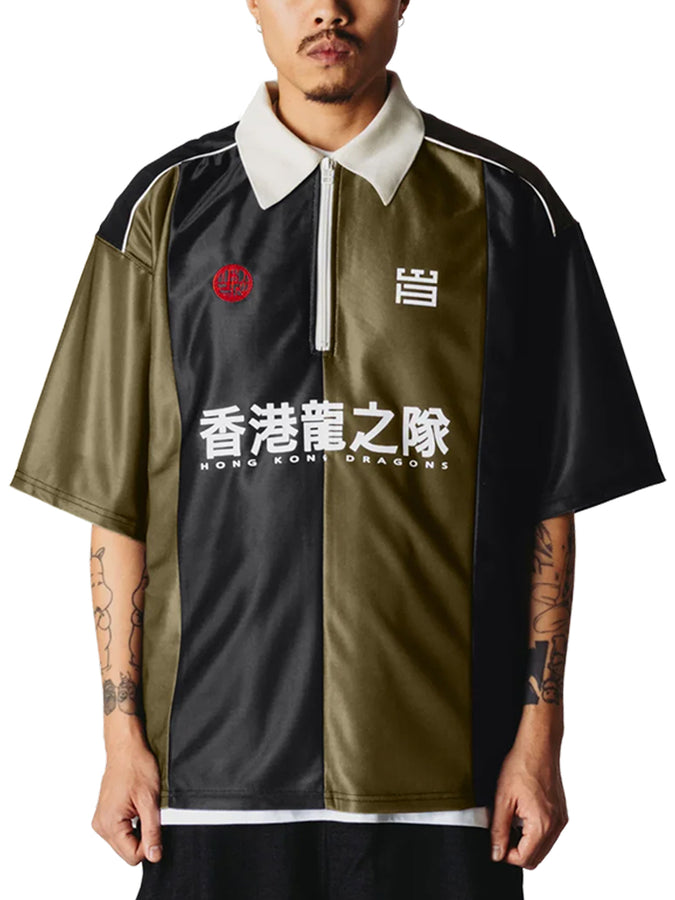 Woodbird Hiro Sport Zip Polo Fall 2026 | DARK OLIVE