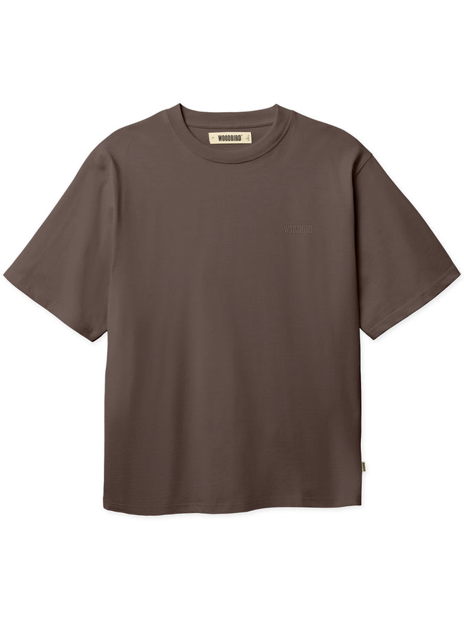 Woodbird Baine Base T-Shirt Fall 2026 | BROWN