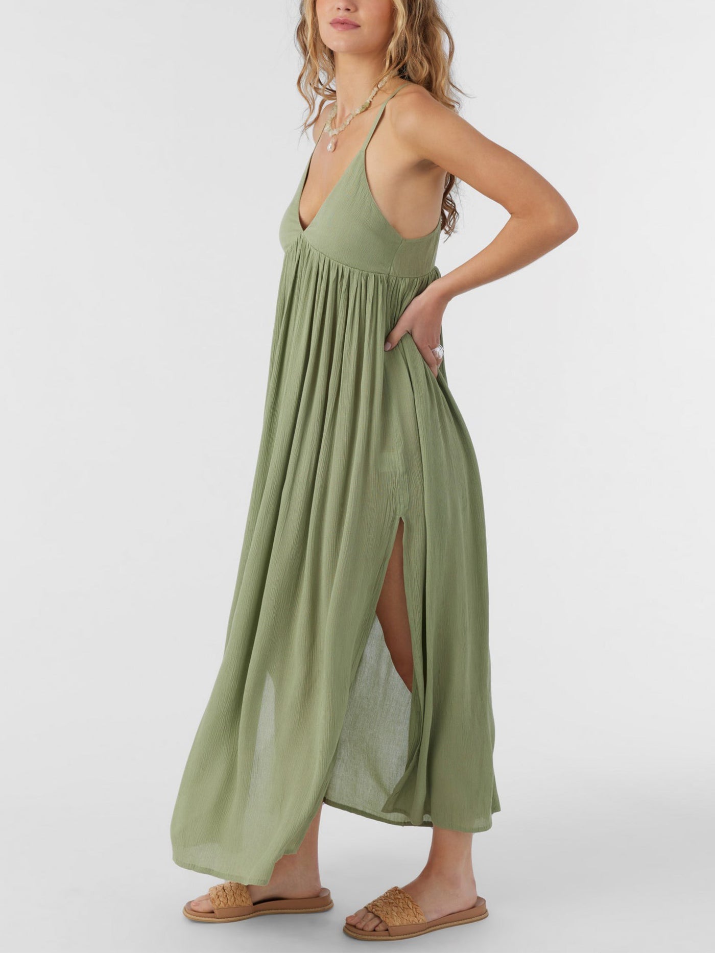 O’Neill Saltwater Solids Mel Women Maxi Cover-Up Spring 2024