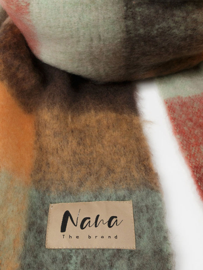 Nana The Brand Geneve Scarf | MULTI BURGUNDY