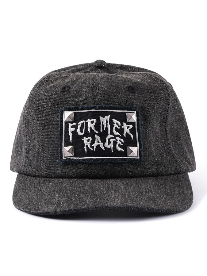 Former Studded Strapback Hat | BLACK