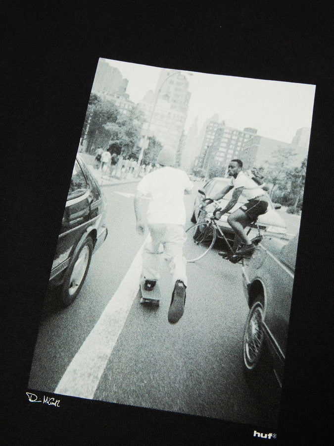Huf Fight The Traffic T-Shirt Summer 2026 | BLACK