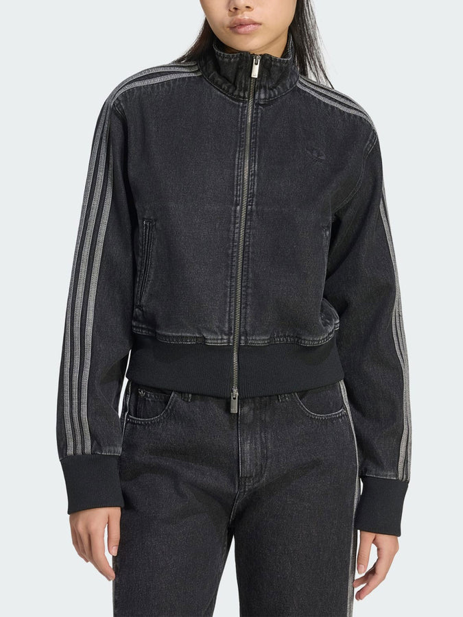 Adidas Firebird Track Denim Black Jacket Fall 2026 | BLACK