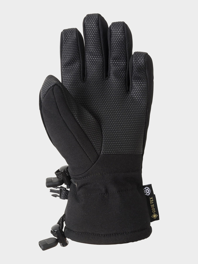 686 GORE-TEX Linear Snowboard Gloves 2024 | BLACK (BLK)