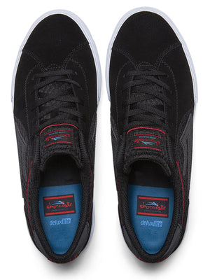 Lakai x Chocolate Flaco 2 Black/Red Suede Shoes Spring 2024