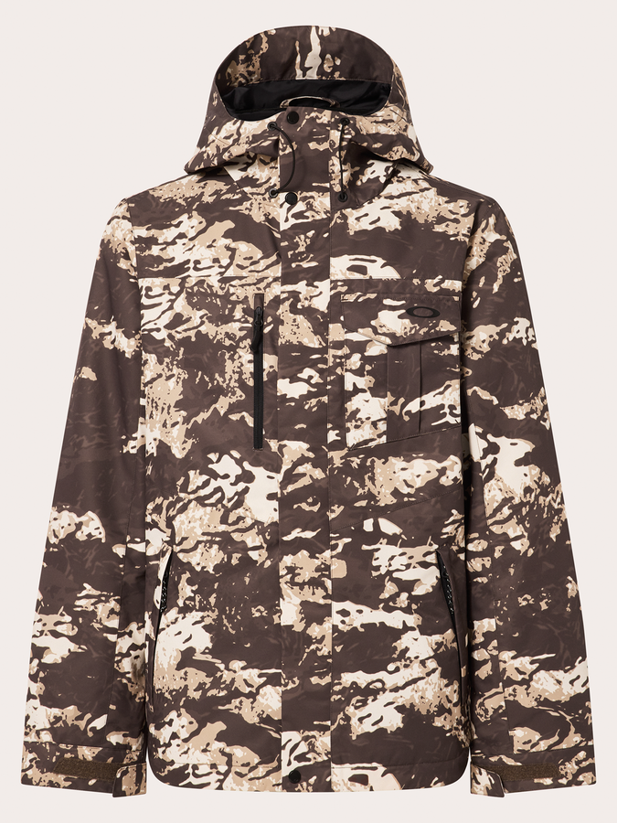 Oakley Core Divisional RC Snowboard Jacket 2025 | TIGER CAMO DESERT (31I)