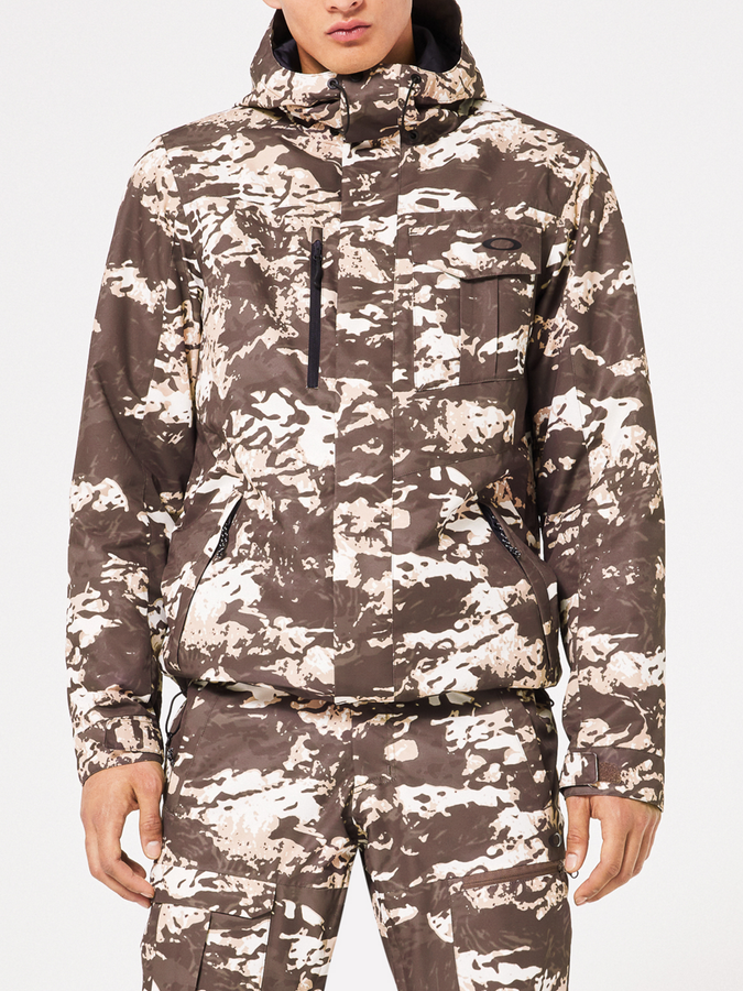 Oakley Core Divisional RC Snowboard Jacket 2025 | TIGER CAMO DESERT (31I)