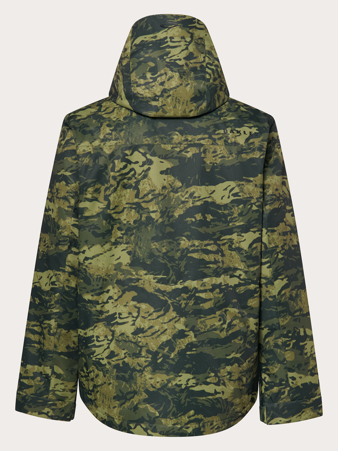 Oakley Core Divisional RC Snowboard Jacket 2025 | TIGER CAMO GREEN (BFQ)