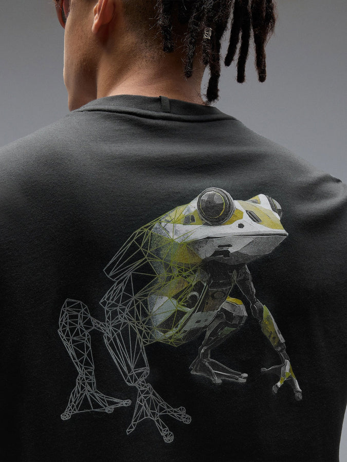 Oakley Futurescape Frog T-Shirt Spring 2026 | PITCH BLACK (021)