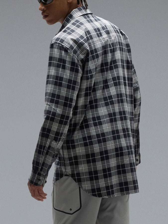 Oakley Oak Light Plaid Long Sleeve Buttondown Shirt Spring 2026 | BLACK CHECK (26O)
