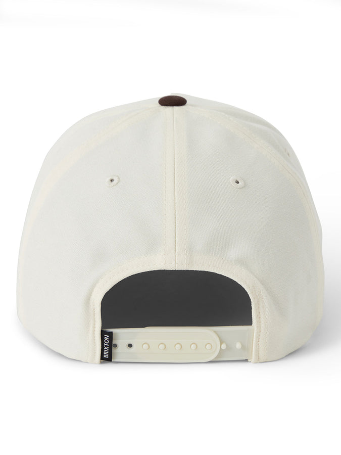 Brixton Forget The Cowboy Netplus Snapback Hat | CHOCOLATE/OFF WHITE