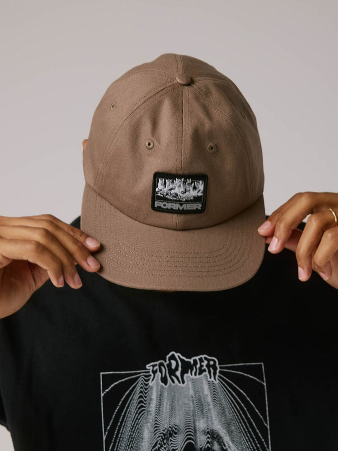 Theater Patch Hat Spring 2025 | TAUPE