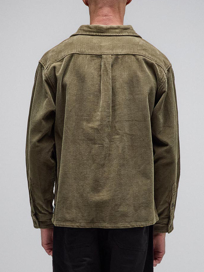 Former Reynolds Cord Long Sleeve Buttondown Shirt Spring 2026 | PINE