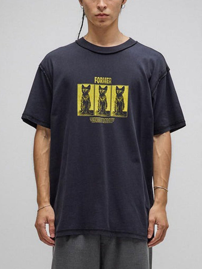 Former Vet T-Shirt Spring 2026 | WASHED BLACK