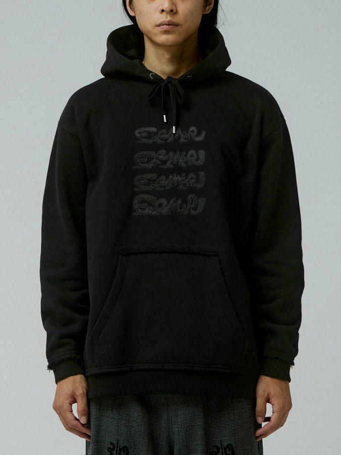 Former Betrayer Satin Hoodie Fall 2025 | BLACK