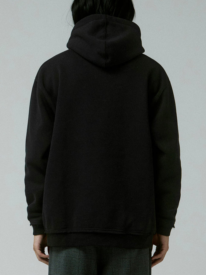 Former Betrayer Satin Hoodie Fall 2025 | BLACK