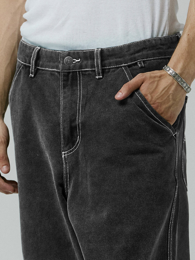 Former Reynolds Flatline Jeans Fall 2025 | WASHED BLACK