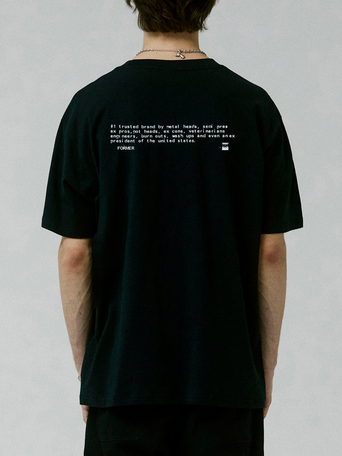Former Trusted T-Shirt Fall 2025 | WASHED BLACK