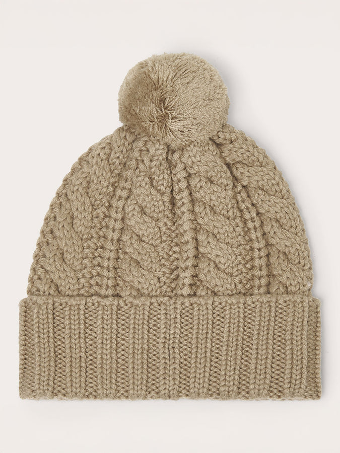 Oakley Harper Pom Beanie | PEBBLE (32F)