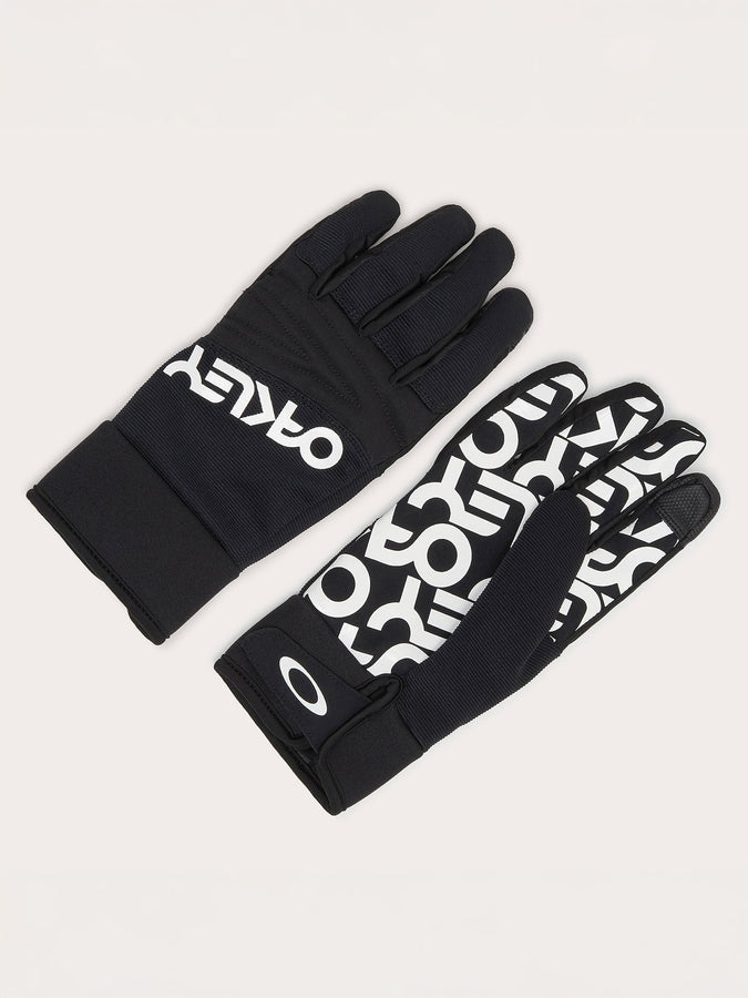 Oakley Factory Pilot Core Gloves | BLACK/WHITE LOGO (05F)