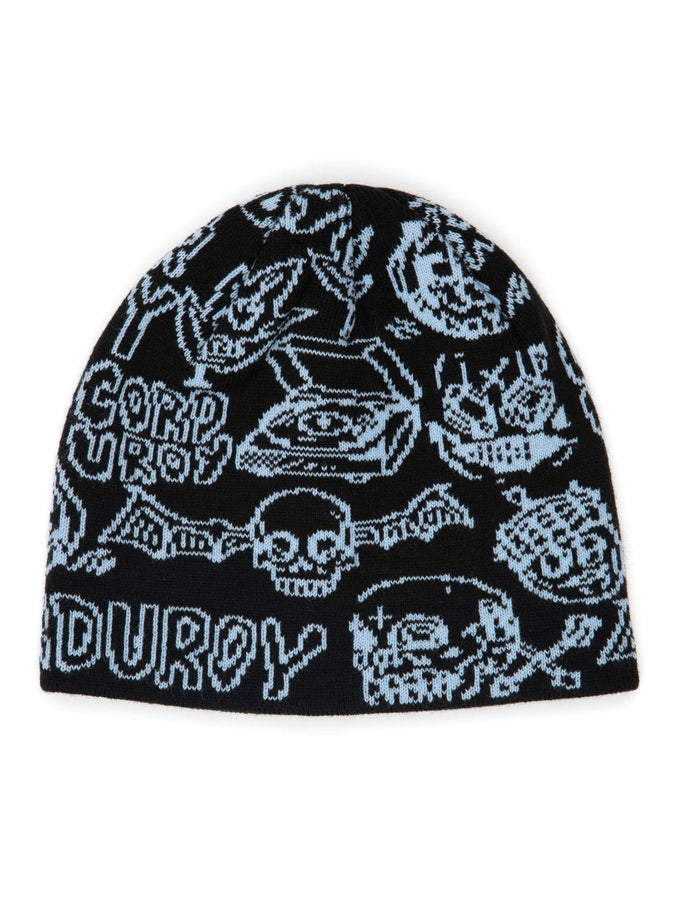 Autumn Fos Reversible Skully Beanie | BLUE
