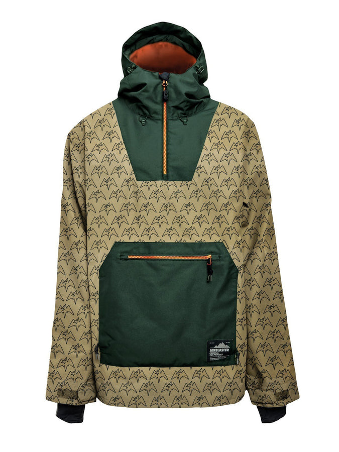 Airblaster Freedom Pullover Snowboard Jacket 2024 | TAN TERRY