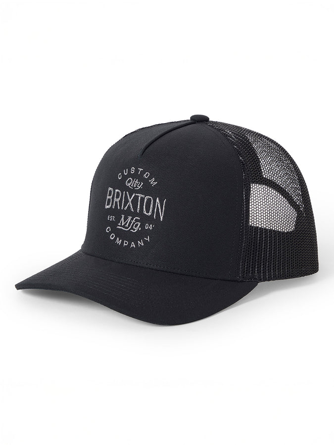 Brixton Fremont Netplus Trucker Hat | BLACK/BLACK