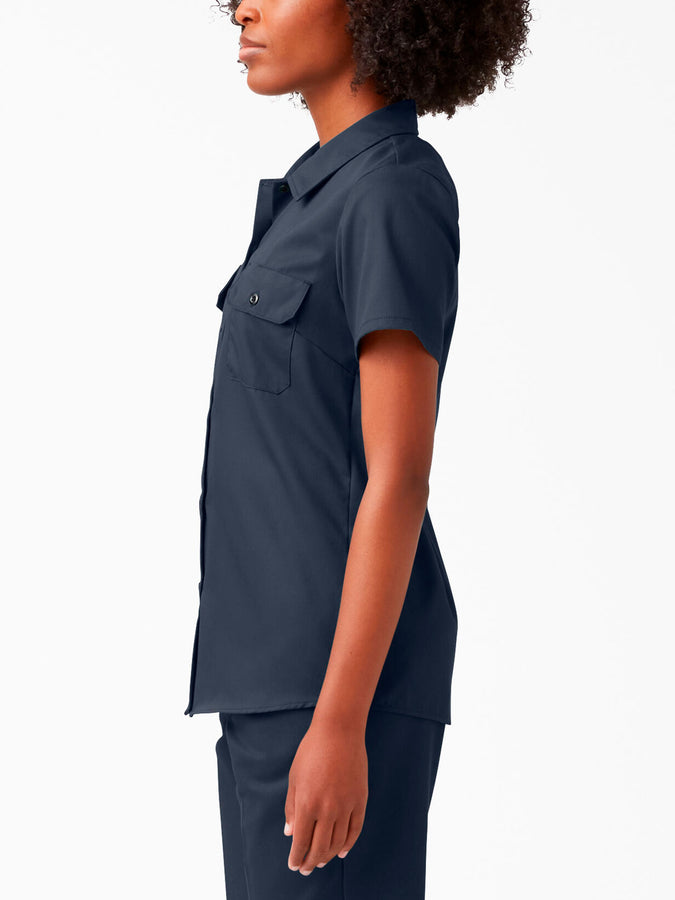 Dickies Original Work Buttondown Shirt Short Sleeve Spring 2024 | DARK NAVY (ASN)
