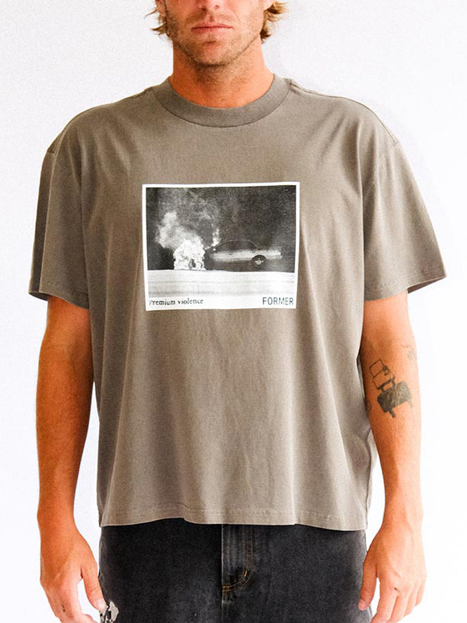Former Ignite Boxy T-Shirt Summer 2026 | WASHED BROWN