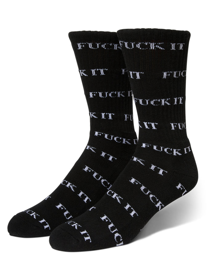 Huf F*ck It Socks | BLACK