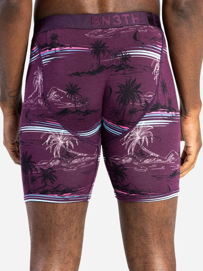 Bn3th Spring 2024 Classic Print Take Me There Cabernet Boxer | TAKE ME THER CBRNT (1141)