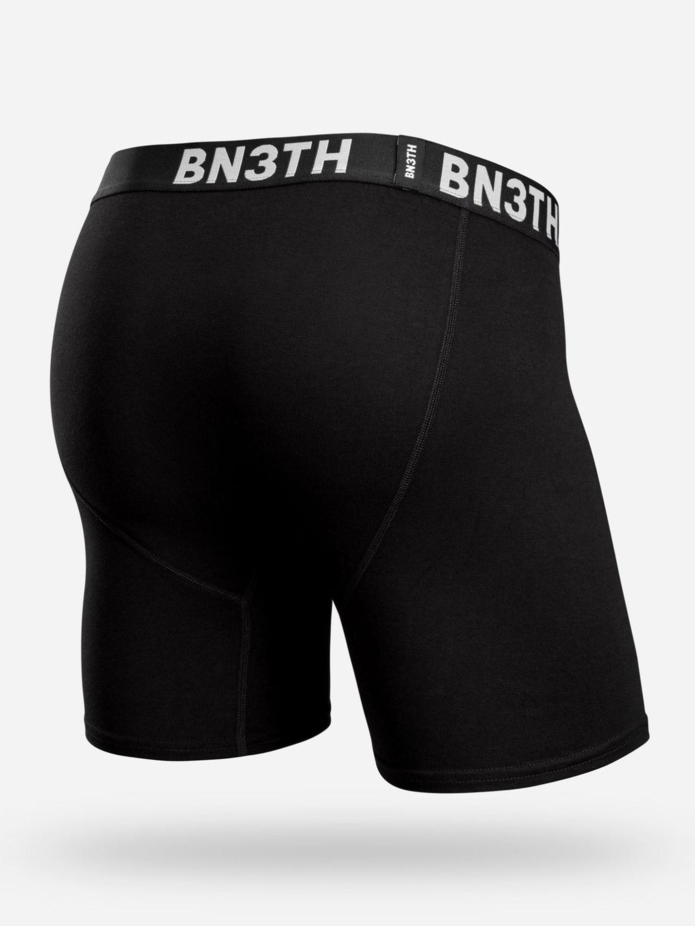 BN3TH Classic Solid Black Boxer Fall 2023