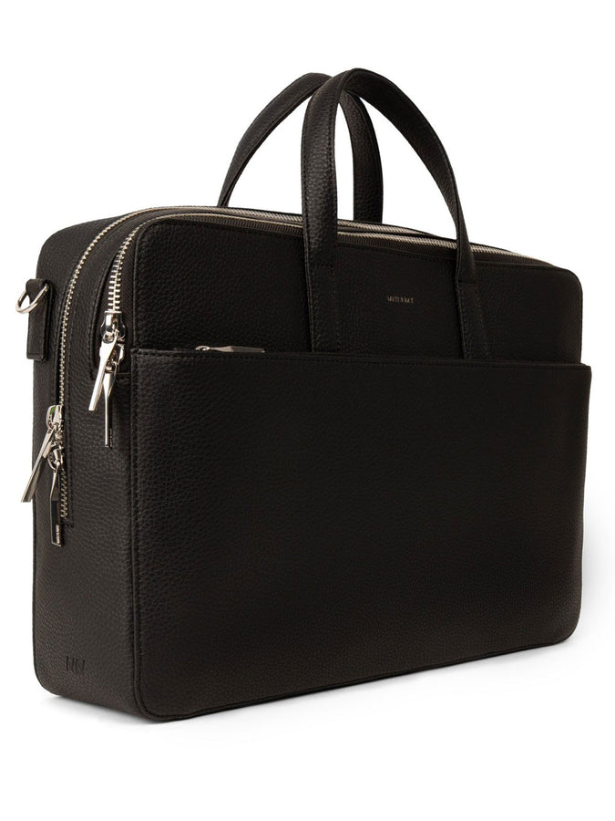 Matt & Nat Tom Briefcase Purity Women Bag | BLACK