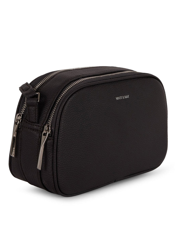 Matt & Nat Grain Pair Crossbody Bag | BLACK