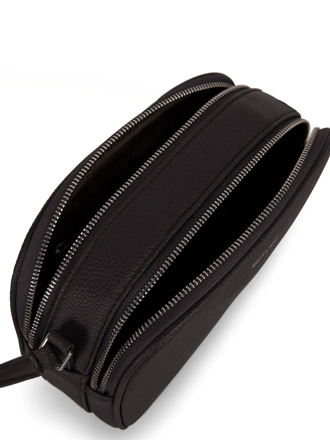 Matt & Nat Grain Pair Crossbody Bag | BLACK