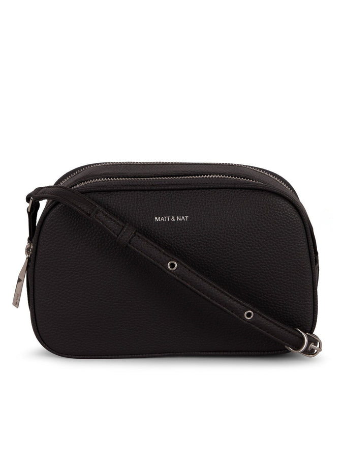 Matt & Nat Grain Pair Crossbody Bag | BLACK