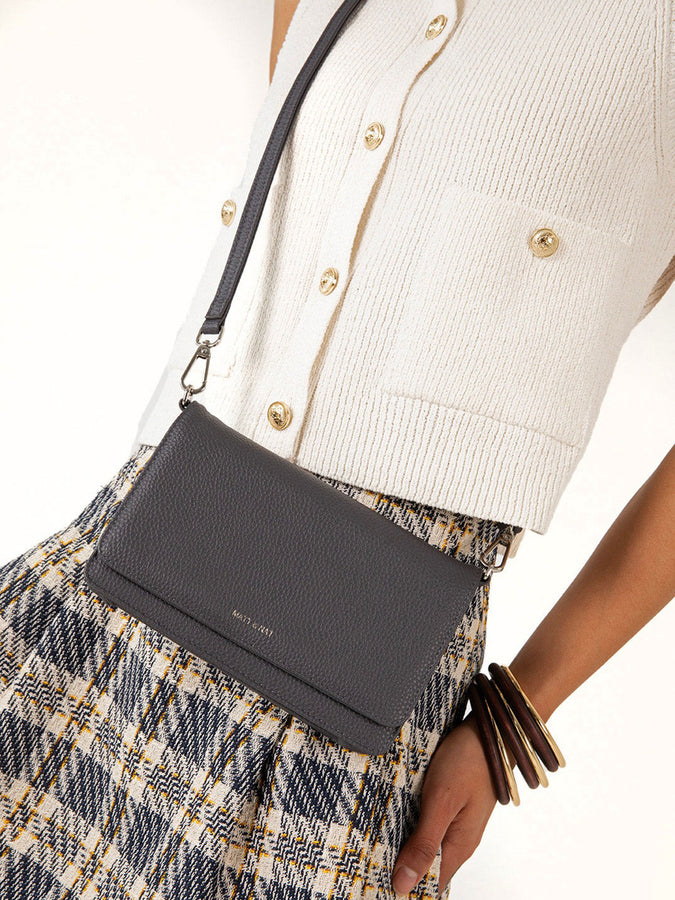 Matt & Nat Grain Bee Handbag | BLACK