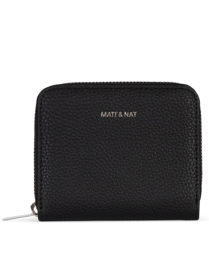 Matt & Nat Grain Rue Wallet | BLACK