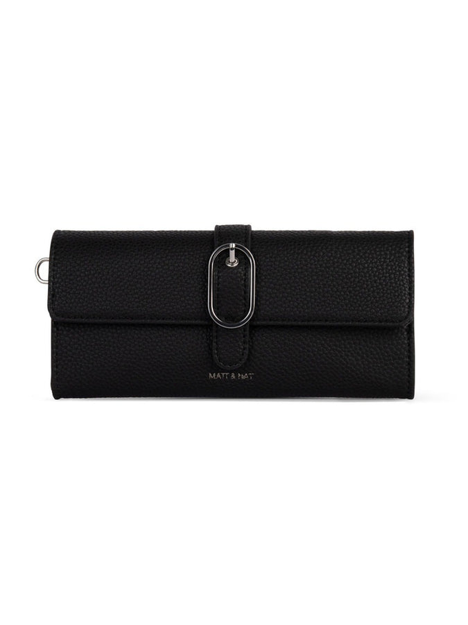 Matt & Nat Grain Seun Wallet | BLACK