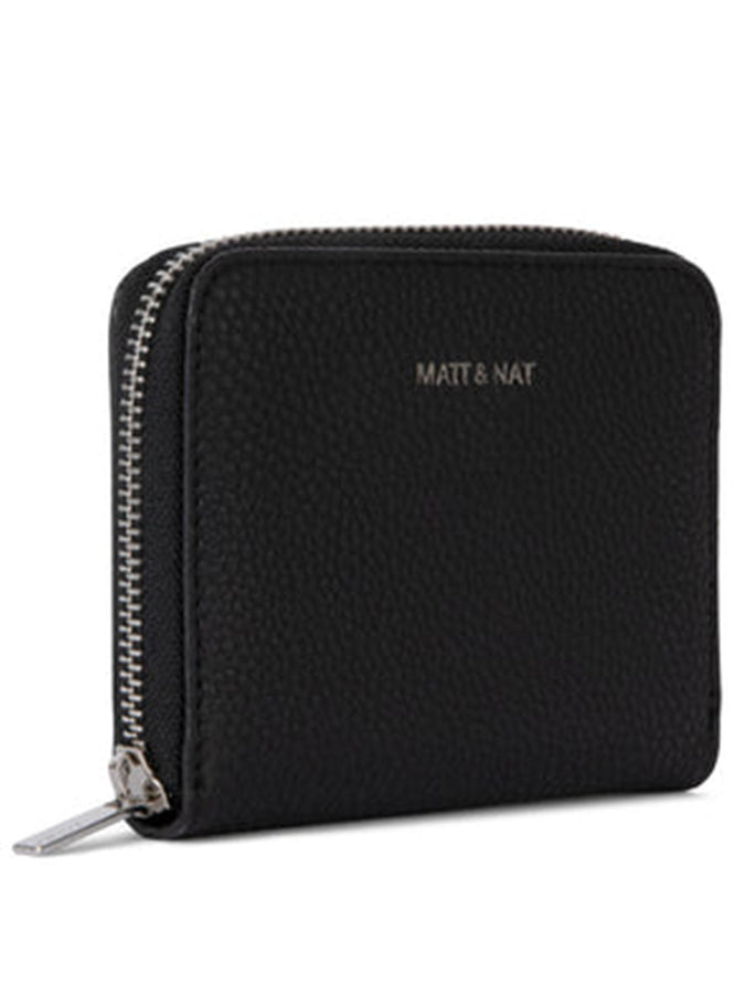Matt & Nat Grain Rue Wallet | BLACK