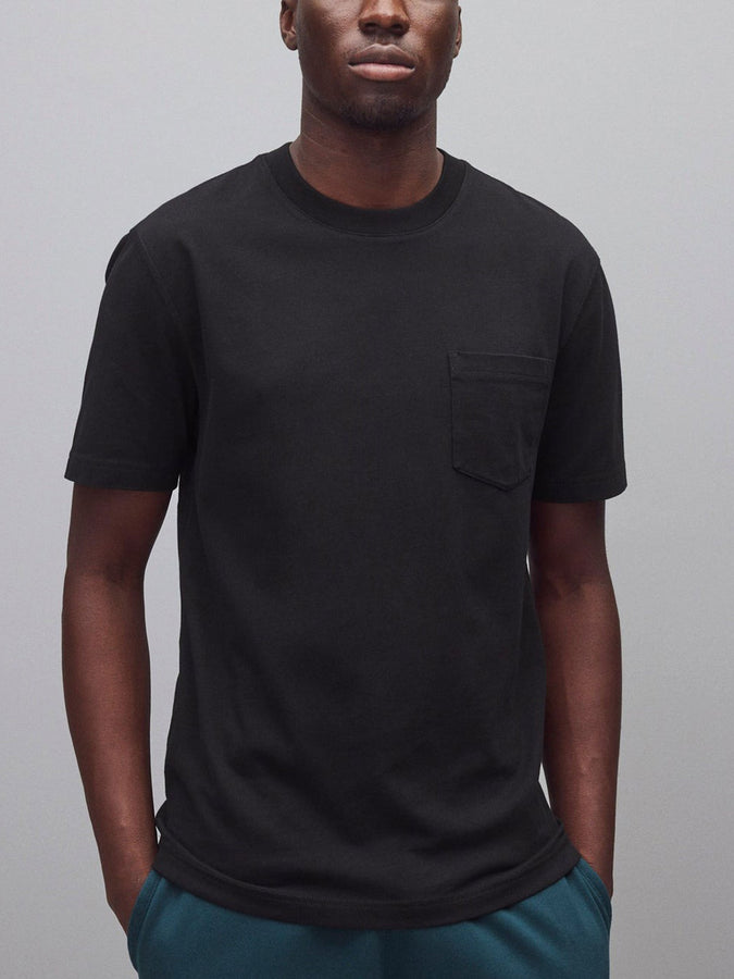 Reigning Champ Midweight Jersey Standard T-Shirt | BLACK