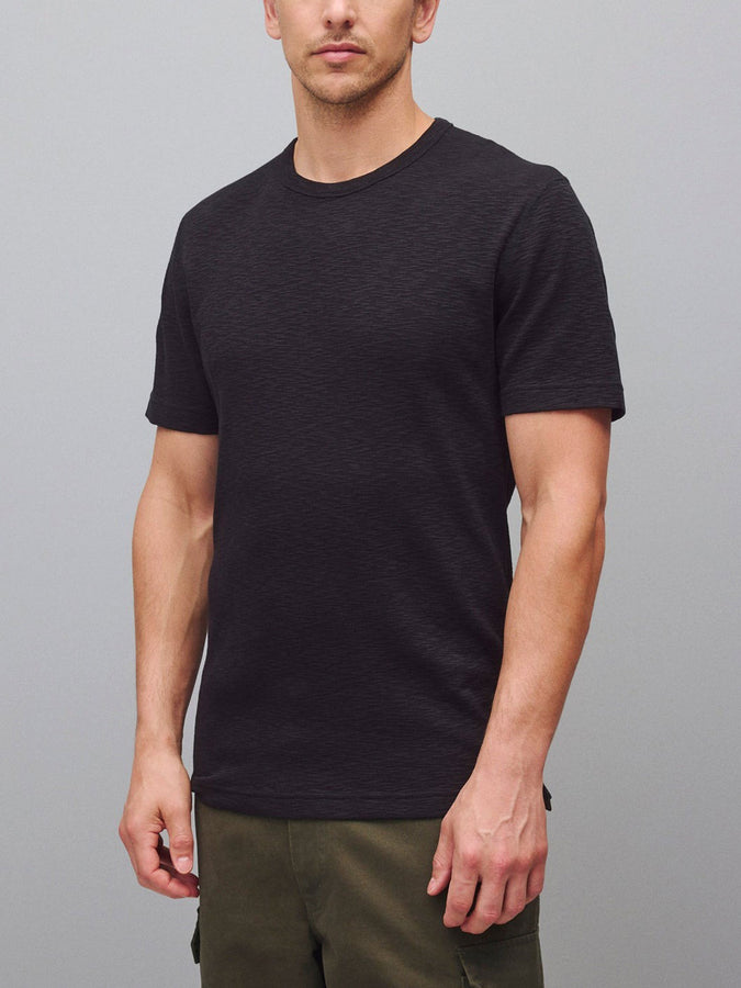 Reigning Champ 1X1 Slub Slim T-Shirt Spring 2026 | BLACK