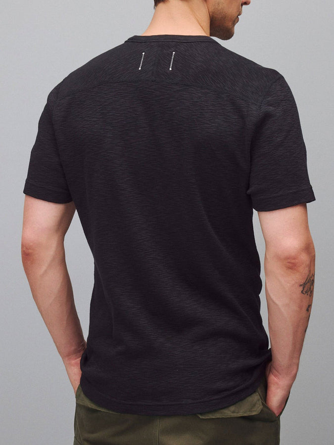 Reigning Champ 1X1 Slub Slim T-Shirt Spring 2026 | BLACK