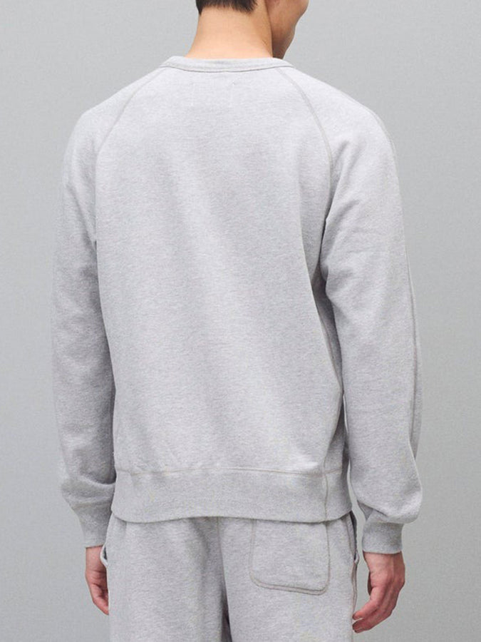 Reigning Champ Midweight Terry Standard Crewneck Sweatshirt | HEATHER GREY