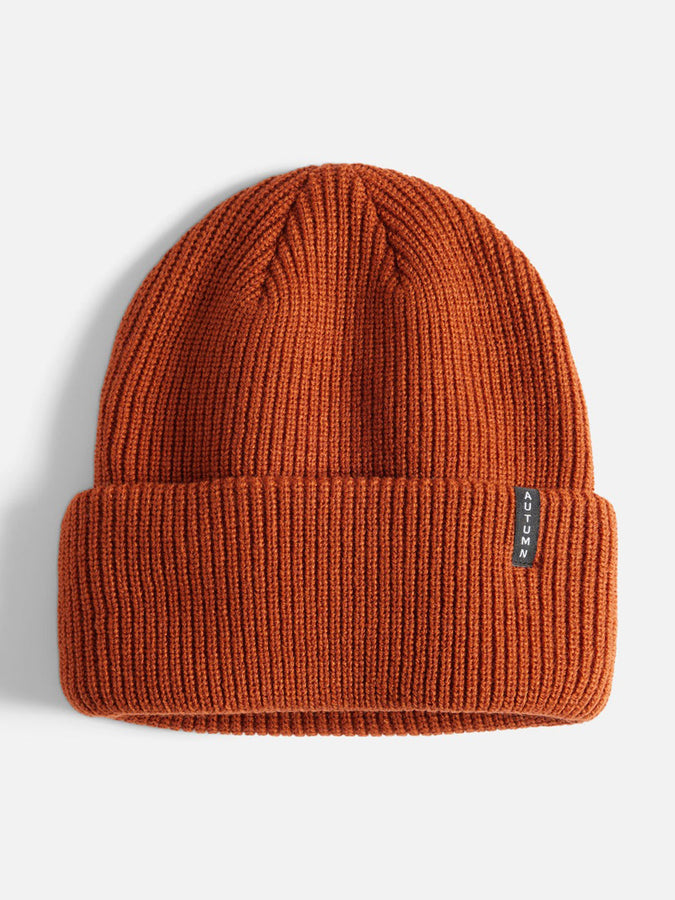 Autumn Select Solid Beanie | TERRACOTTA